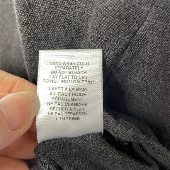 Billabong Charcoal Gray Graphic Tee "Ride the Wind Thrills and Chills" -Small Jr - Picture 11 of 11